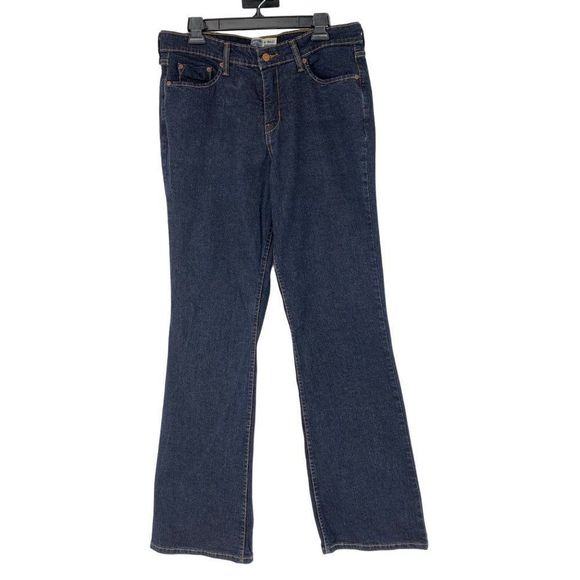 Womens Levis Signature Bootcut Dark Wash Size 12L Tall 2723 Lightweight Stretch - Picture 1 of 9